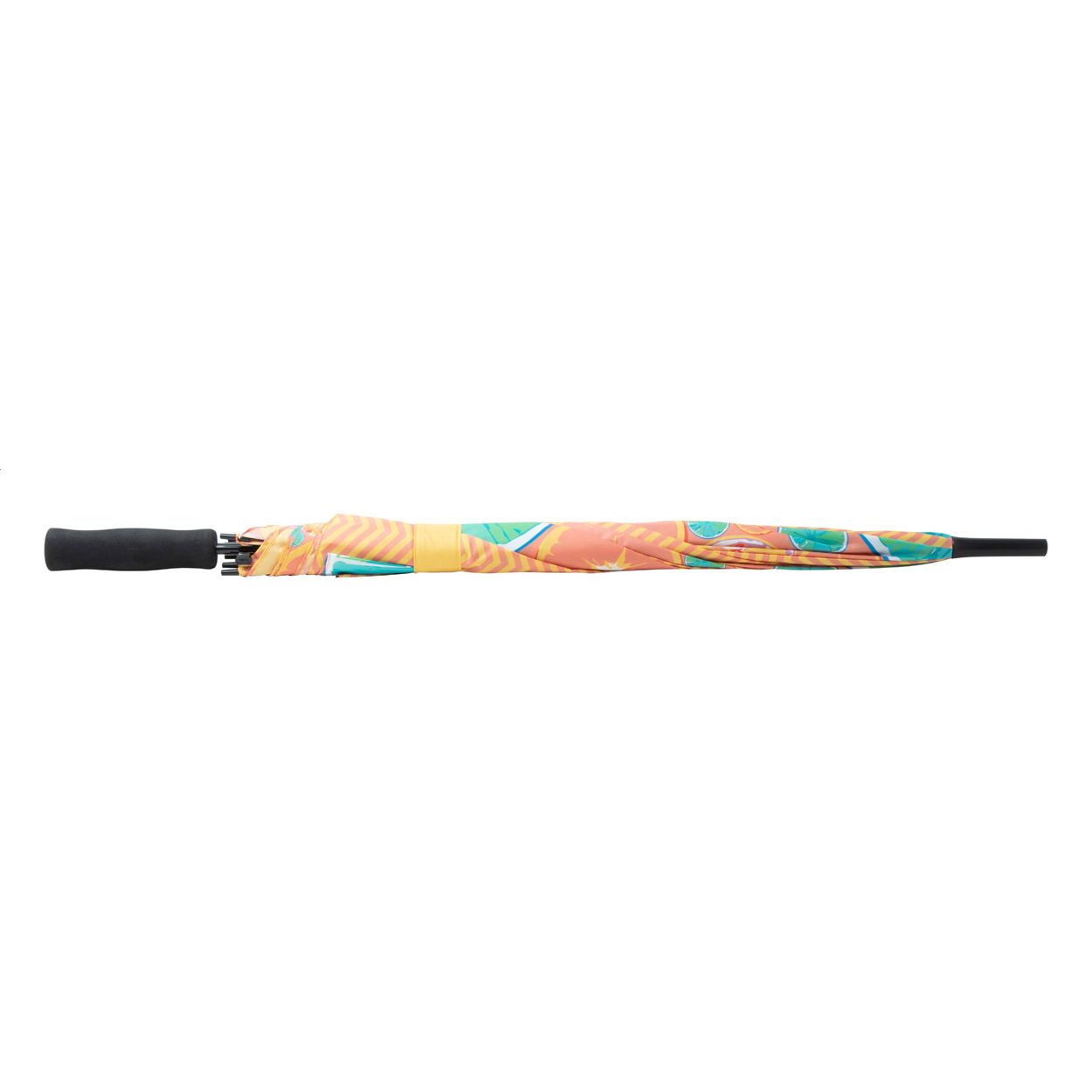 individueller Regenschirm CreaRain Eight - weiß-995