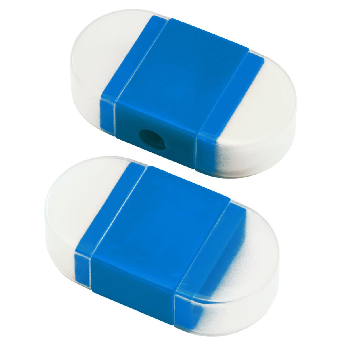 blau - glasklar