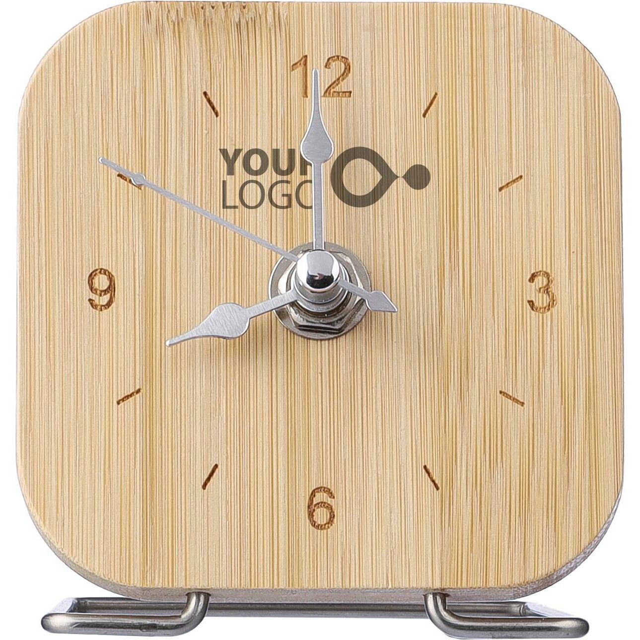 Bambus Uhr Jenny - braun-525