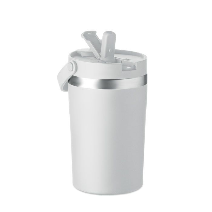 Doppelwandiger Becher 350 ml COZYCUP - weiß-655