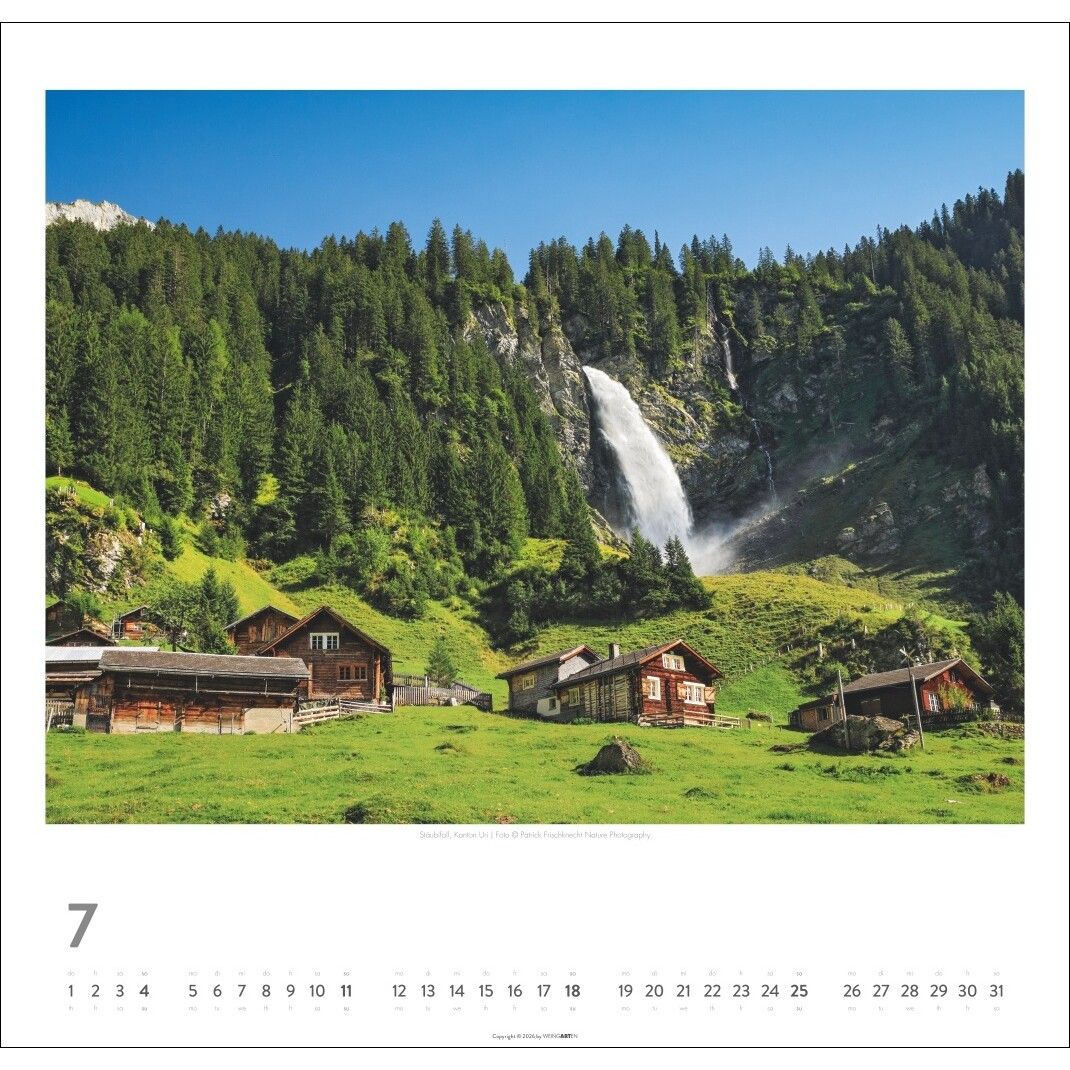 Schweiz - Landschaft & Natur Kalender-2