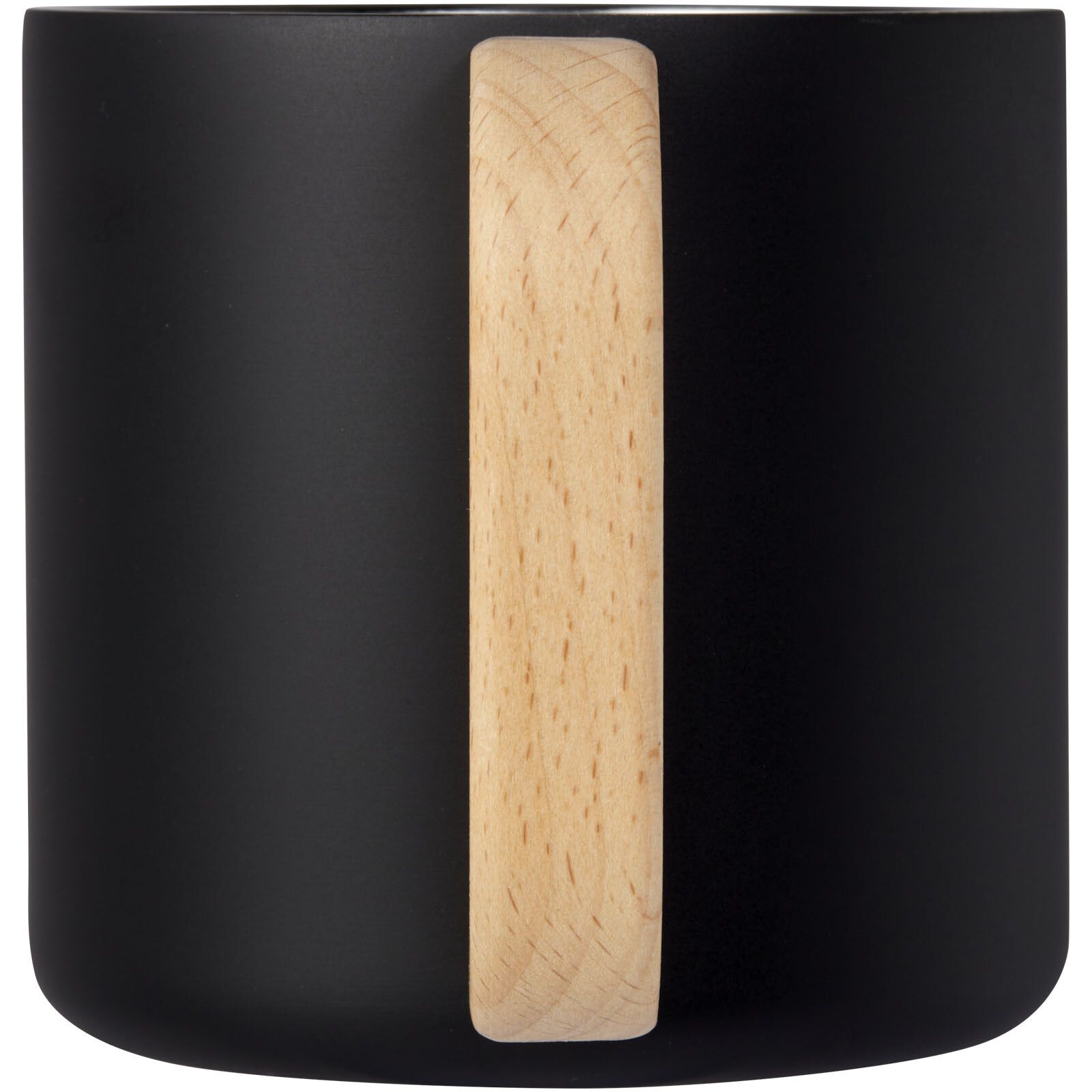 Bjorn RCS-zertifizierter Becher aus recyceltem Edelstahl mit Kupfer-Vakuumisolierung, 360 ml - schwarz-689