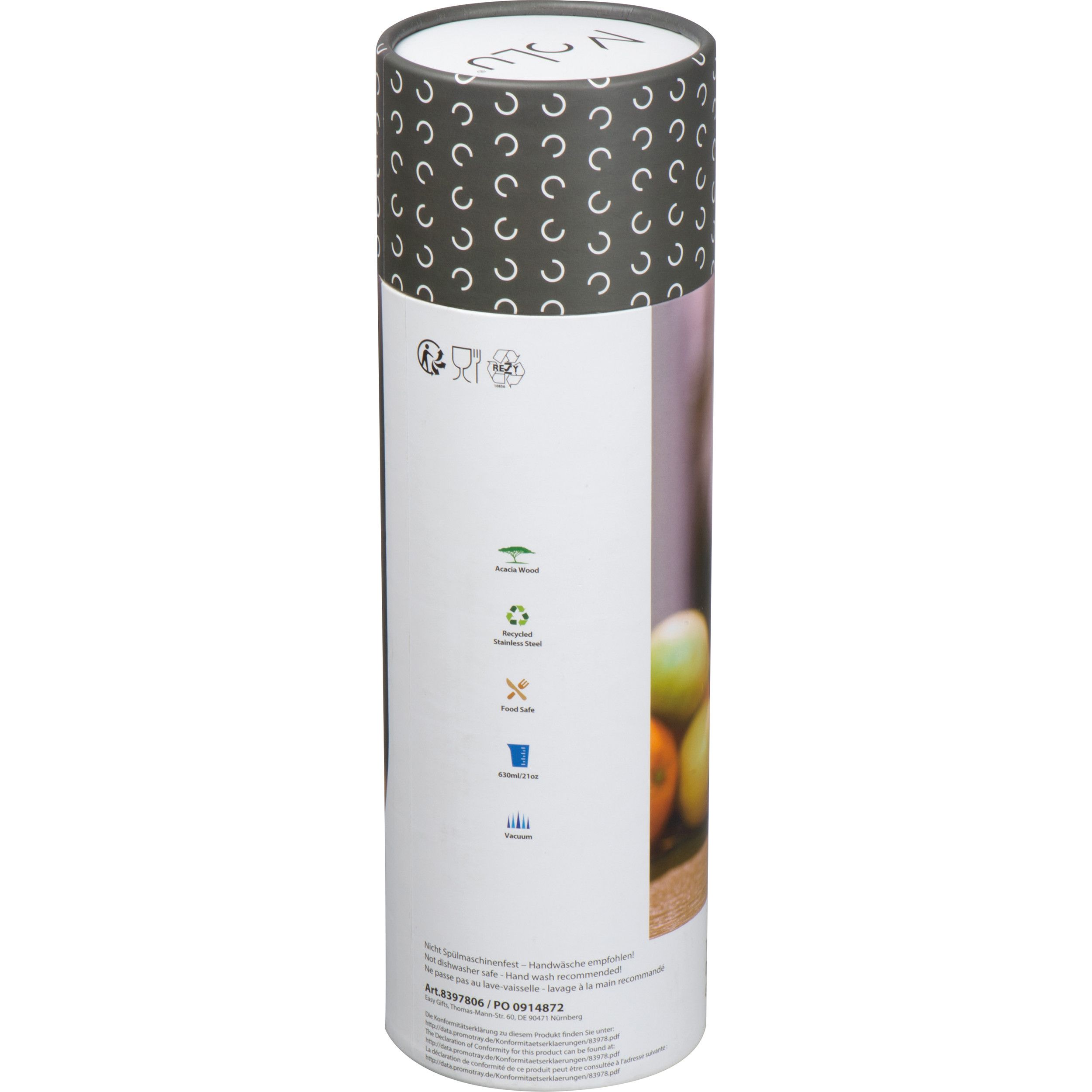 MoLu Trinkflasche Côte d’Azur 630 ml - weiß-203
