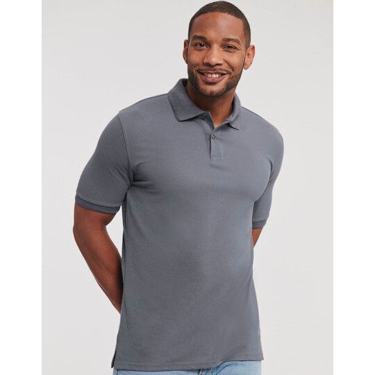 Hardwearing Polycotton Polo - black-726