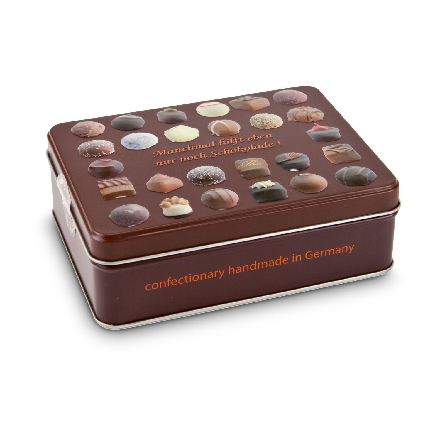 Schokoladenauswahl - Pralinendose mit 125 g-173