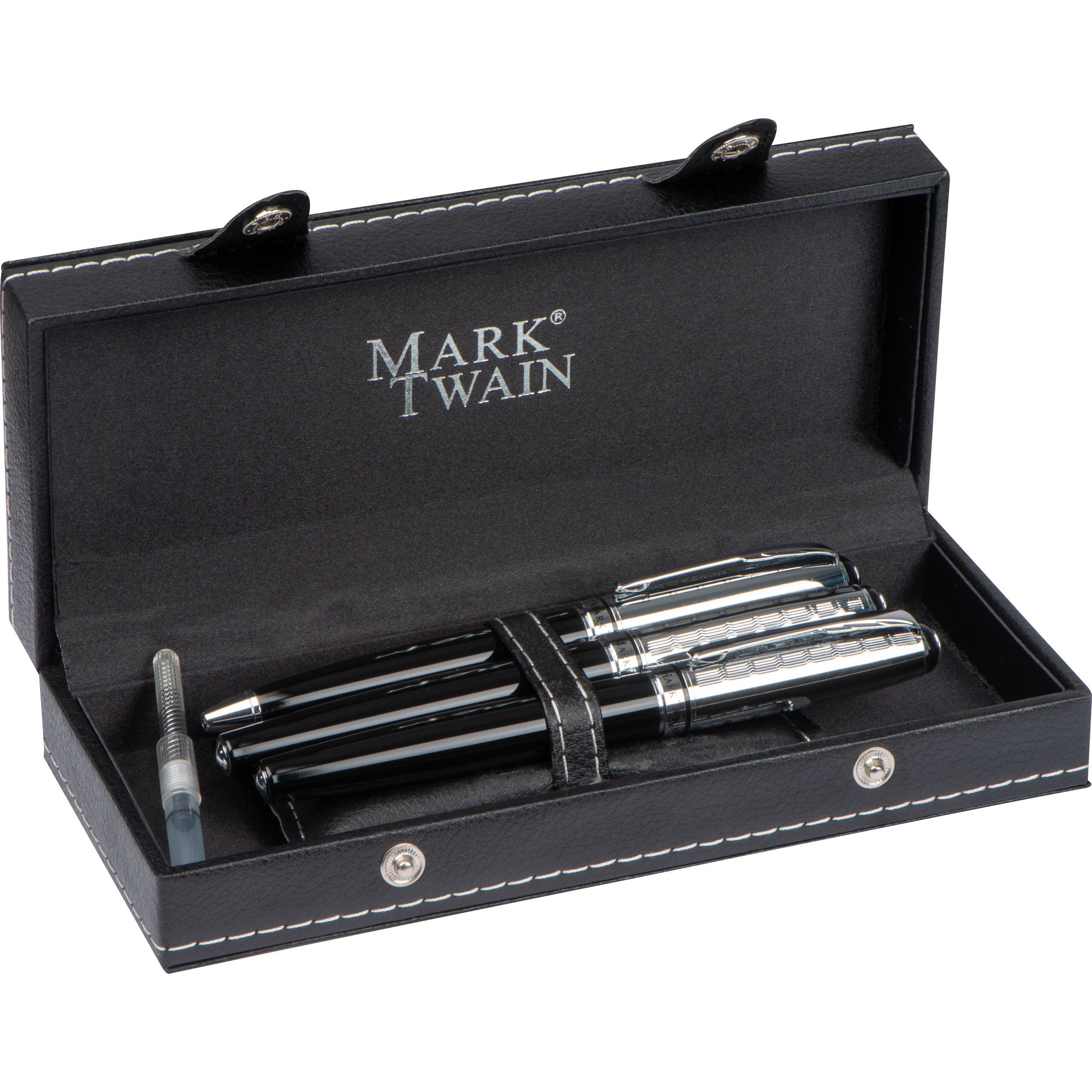 Mark Twain Schreibset - schwarz-848
