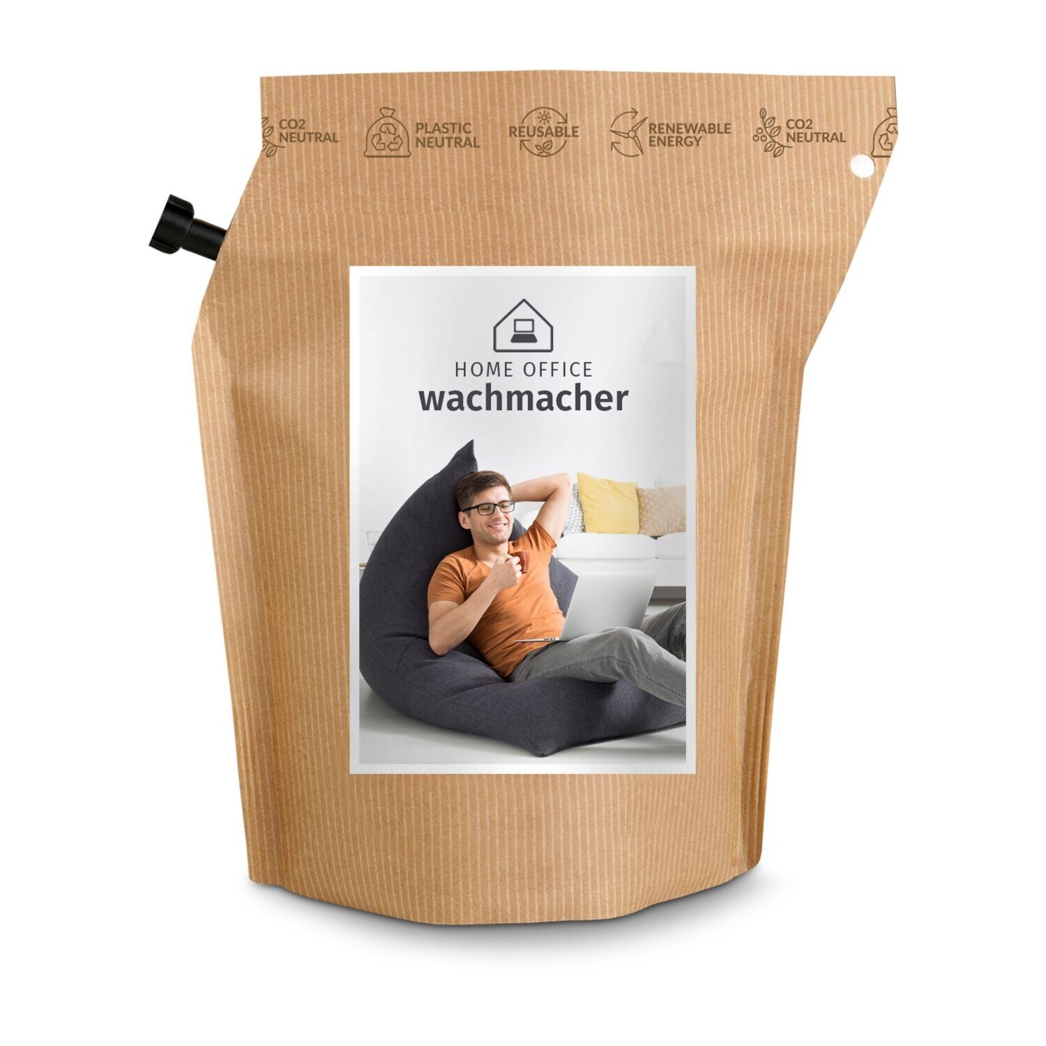 Home-Office Wachmacher Kaffee Brühbeutel Honduras, wiederverwendbar, Fairtrade-878