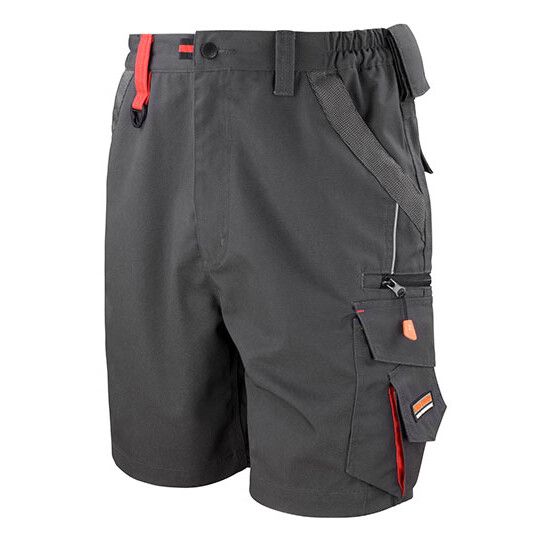 Technical Shorts - grey - black-349
