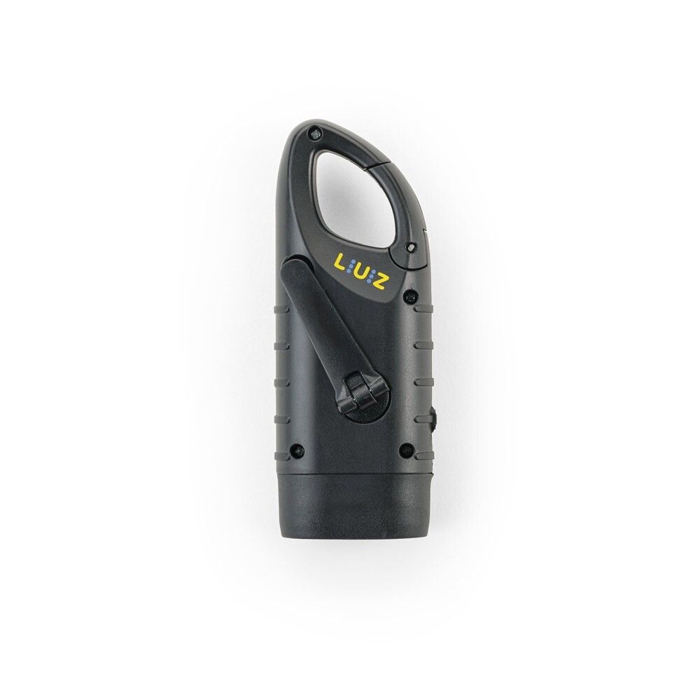 SOLARKY Kompakte 0.5 W ABS-Taschenlampe mit 3 weißen LEDs mit 90 Lumen - schwarz-443