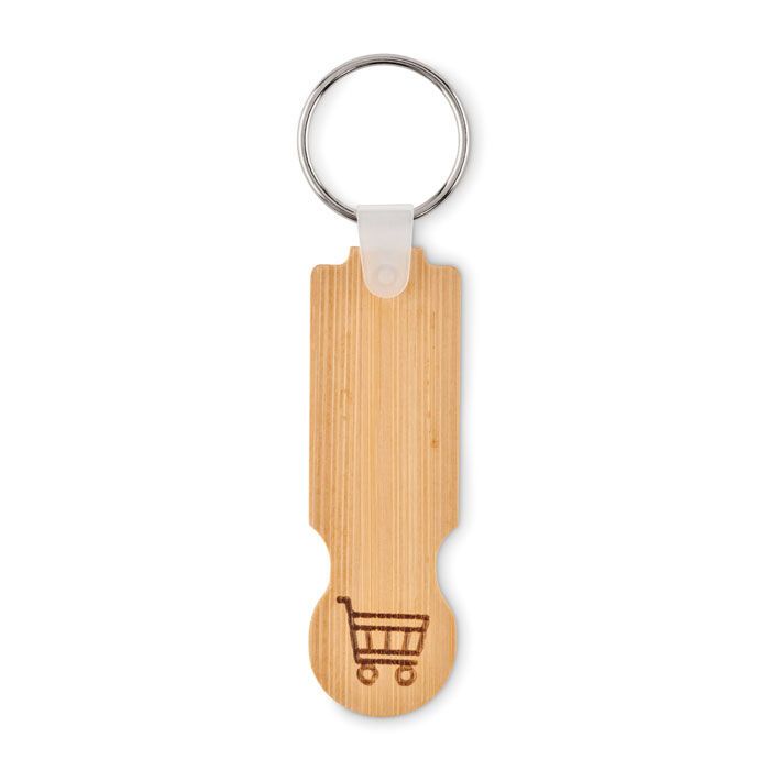 Schlüsselanhänger Bambus COMPRAS - holz-513