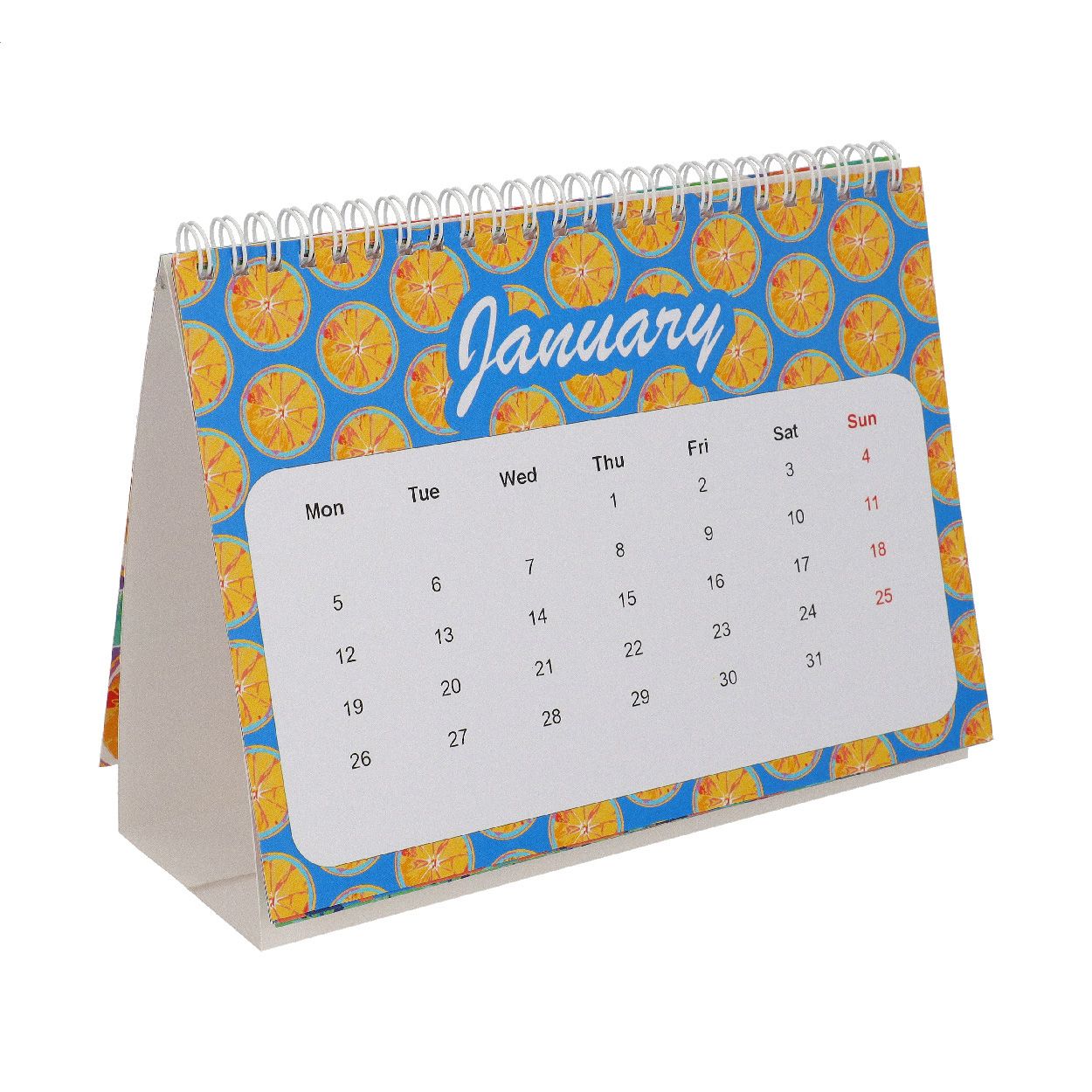 CreaDate Desk Individueller Tischkalender - weiß-609