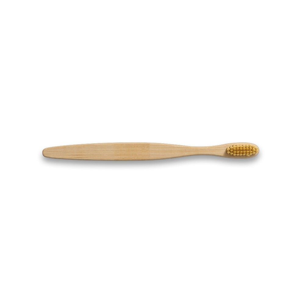 DELANY Zahnbürste mit Bambuskörper und Nylon-Borstel - natur-714