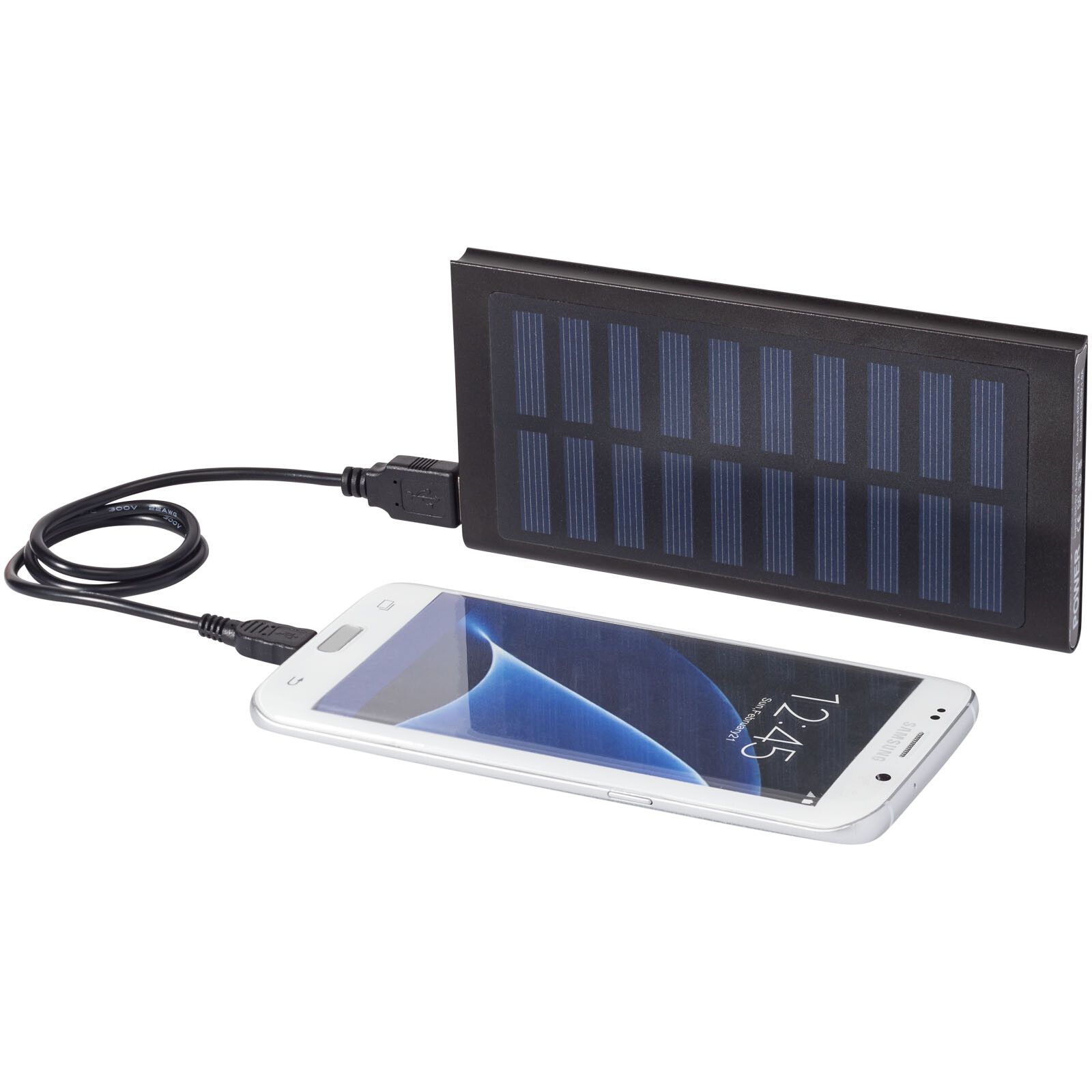 Stellar 8000 mAh Solar Powerbank - schwarz-430