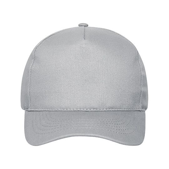 5 Panel Cap Bio Cotton - light grey-579