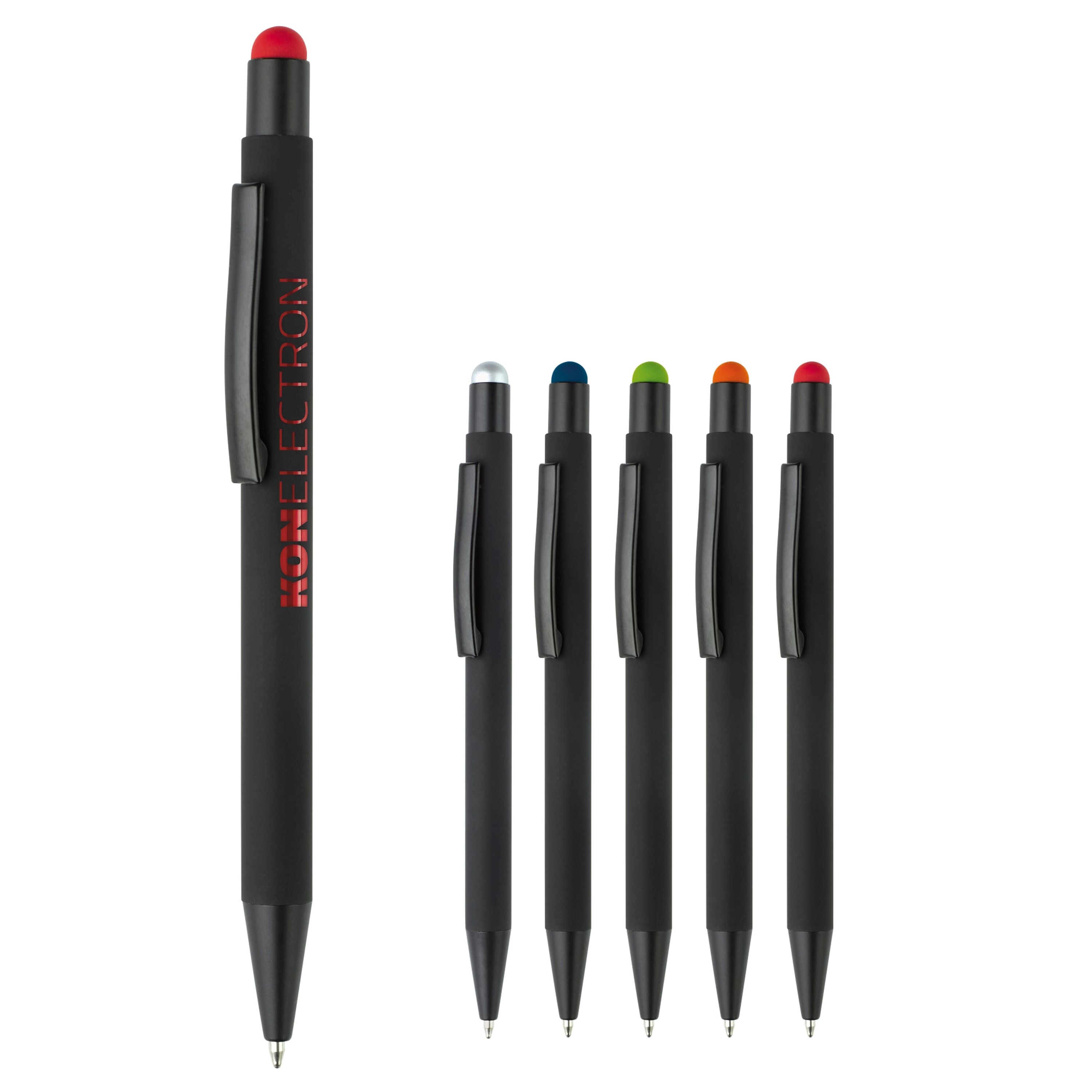 New York schwarz Gummiert Stylus - schwarz  -  orange-898