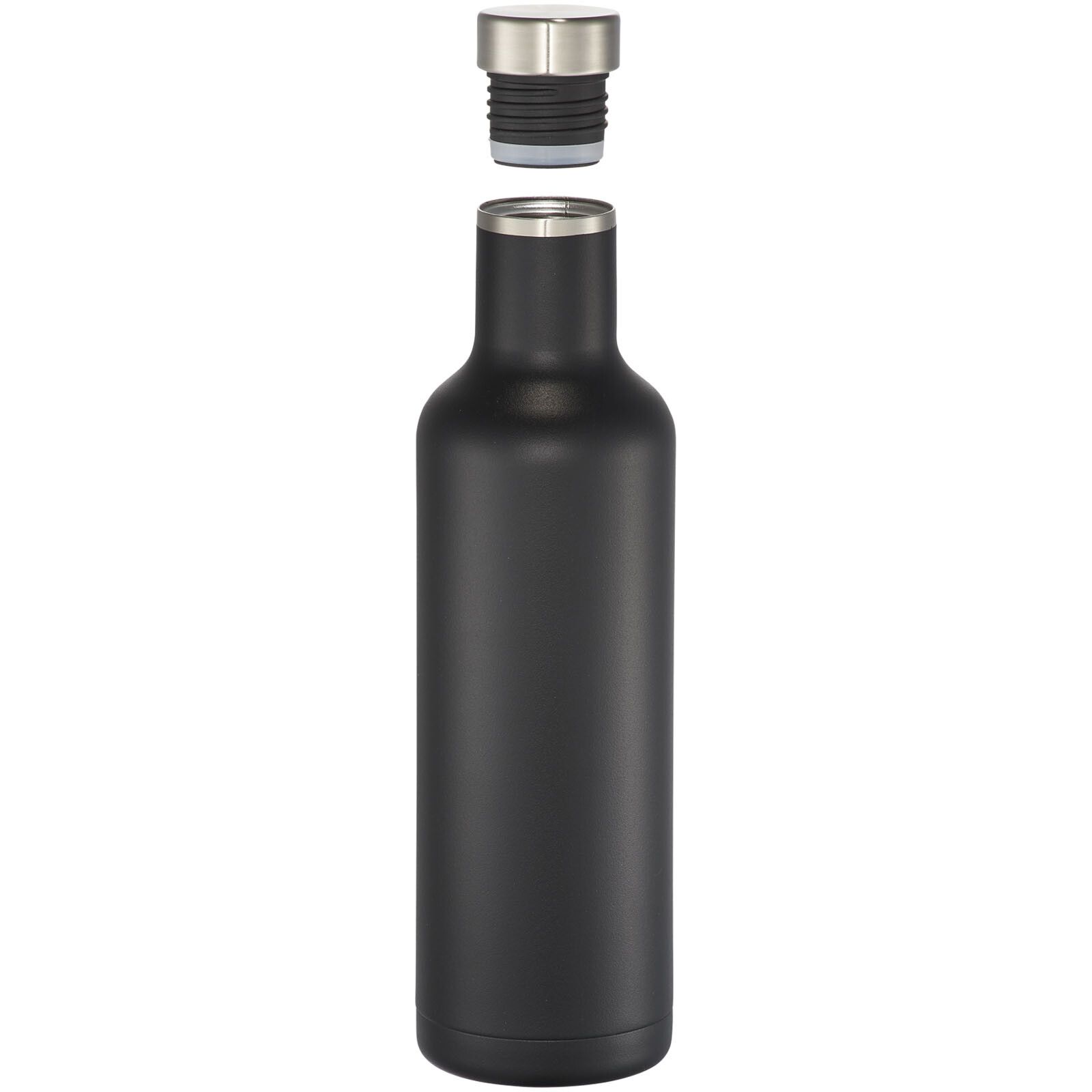 Pinto 750 ml Kupfer-Vakuum Isolierflasche - schwarz-934