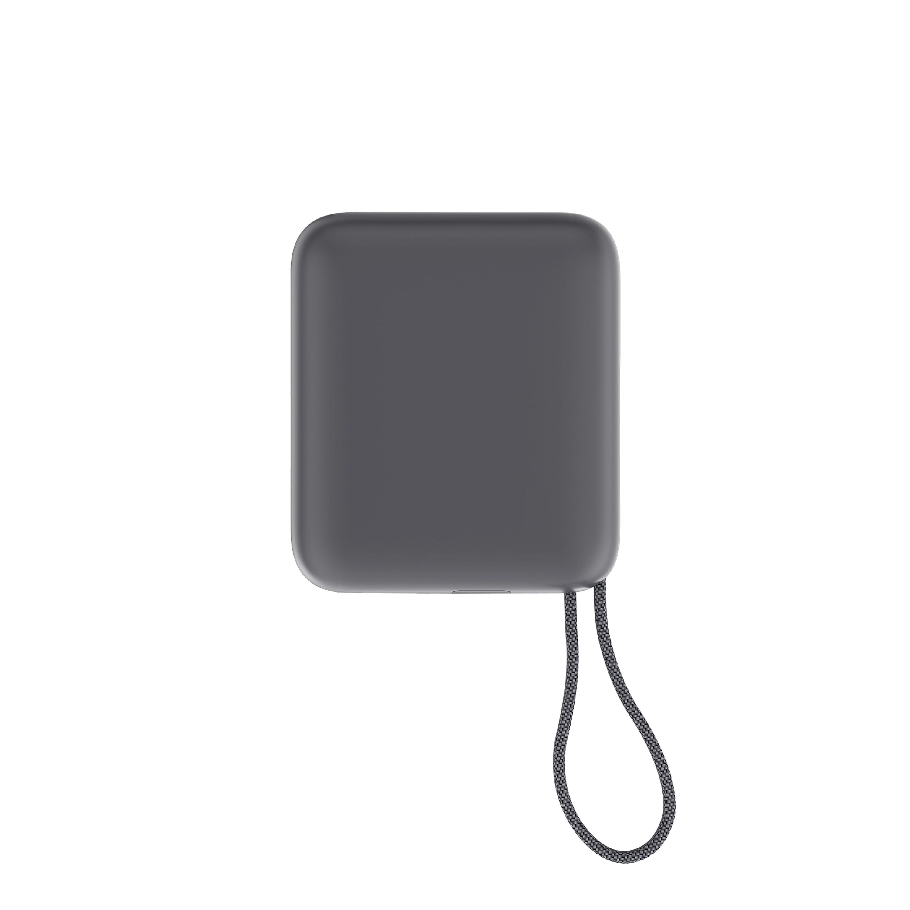 Nova Powerbank 22,5 W Power Delivery mit integrierten Kabeln 10.000 mAh - dunkelgrau-257