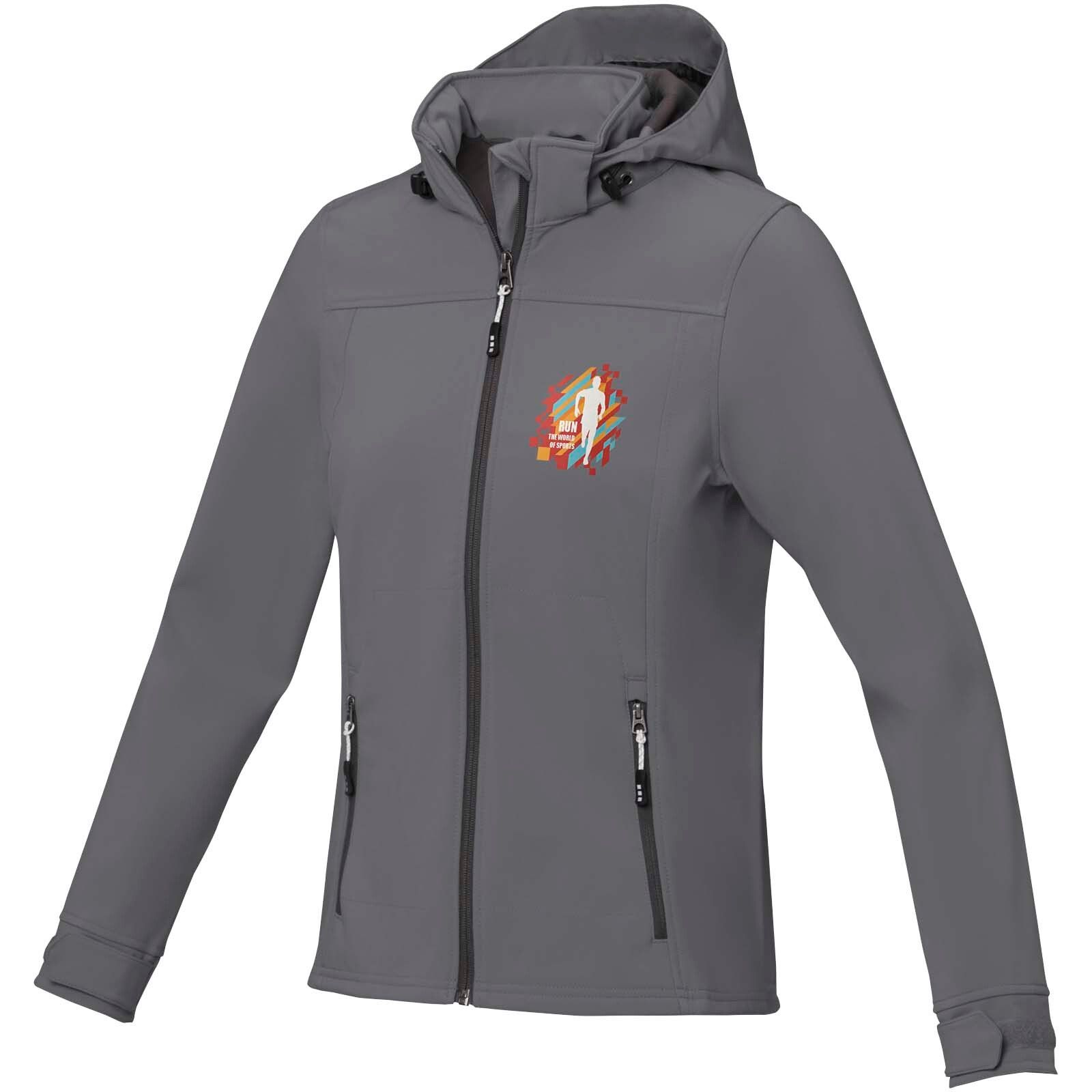 Langley Softshelljacke für Damen - stahlgrau - XS-678