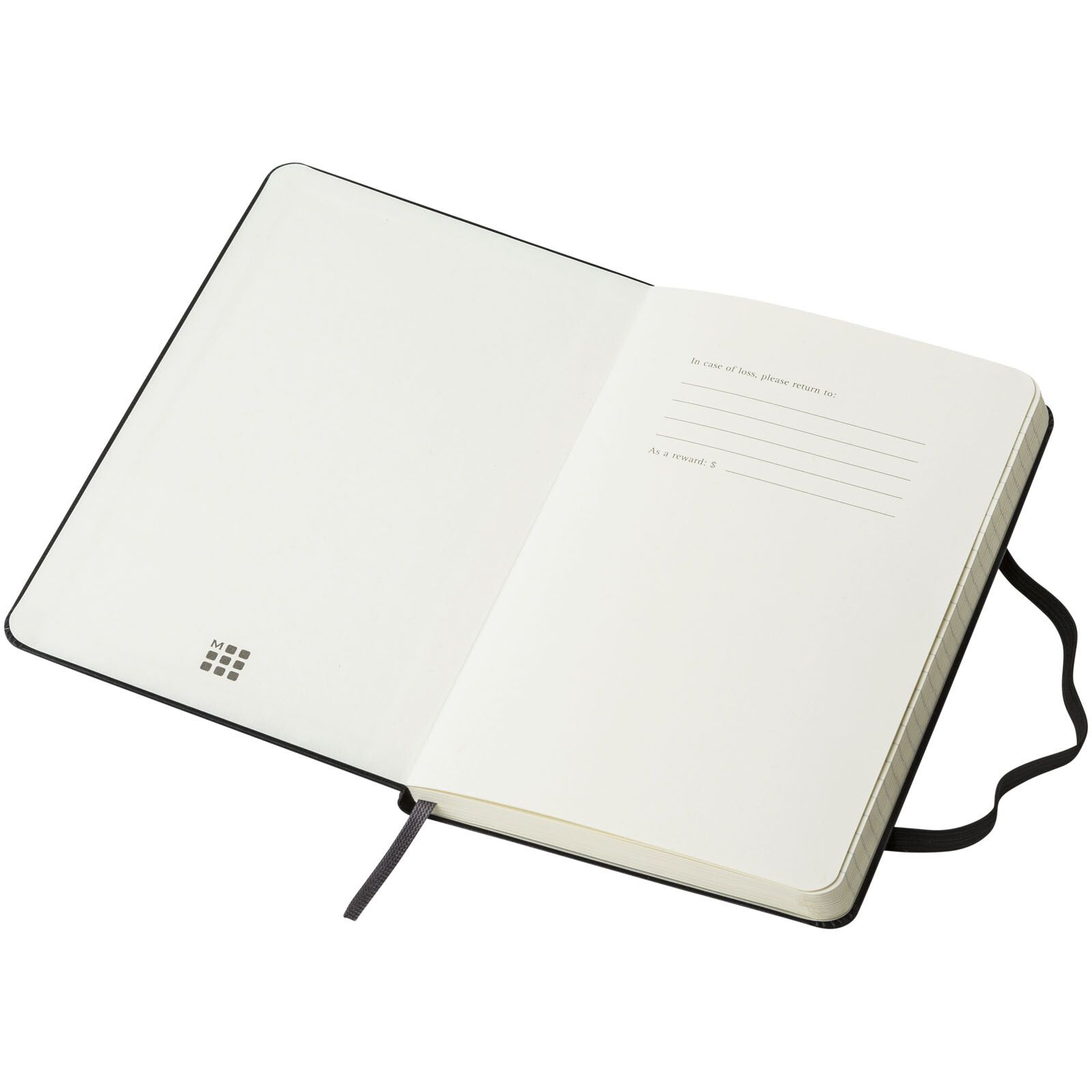 Moleskine Classic Hardcover Notizbuch M – liniert - schwarz-591