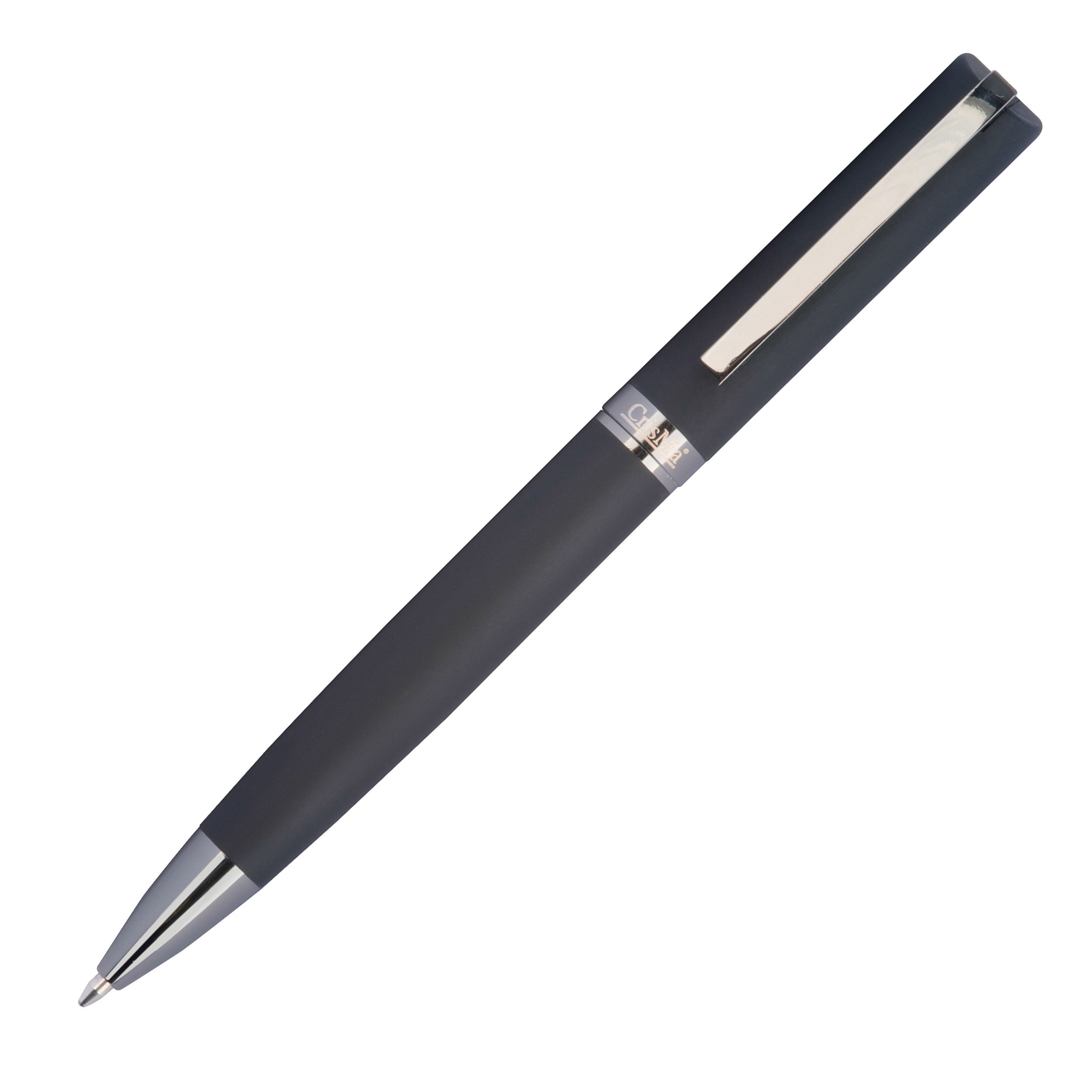 CrisMa Kugelschreiber aus Edelstahl - schwarz-364