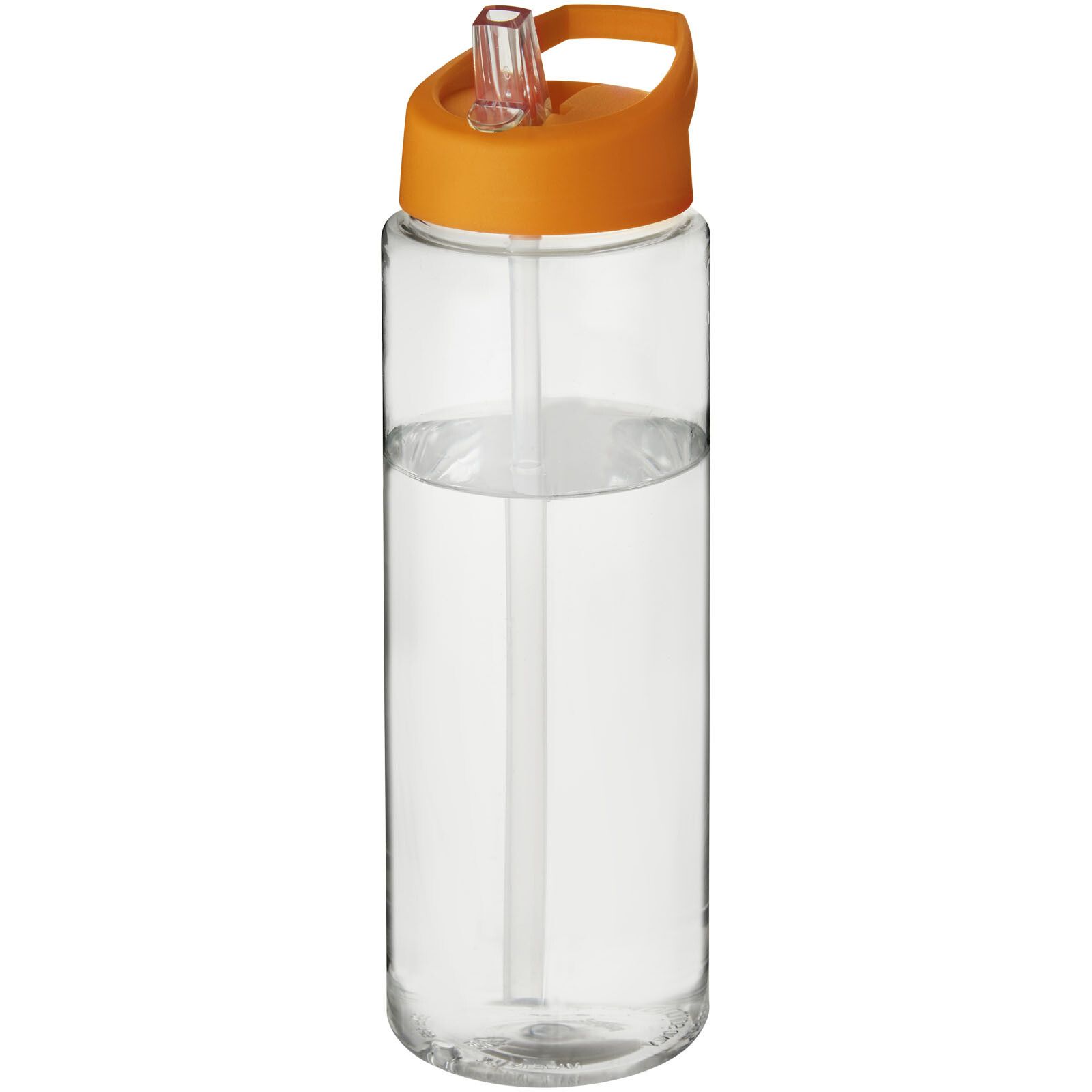 H2O Active Vibe 850 ml Sportflasche mit Ausgussdeckel - transparent -  orange-867