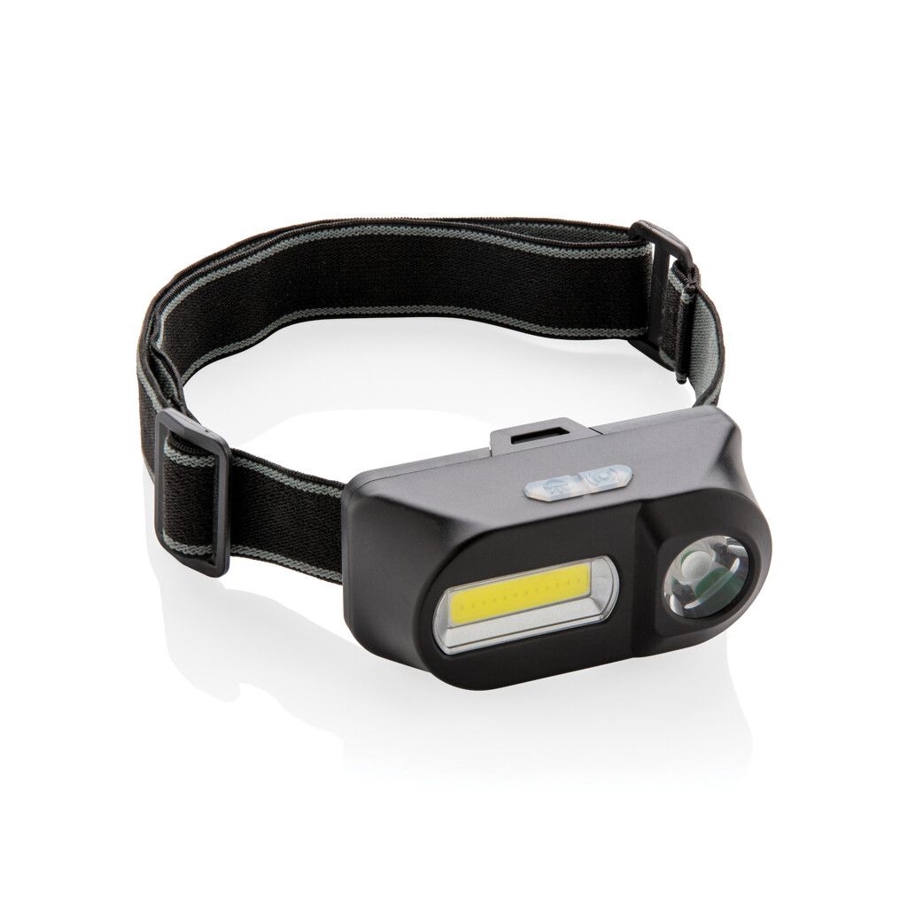 COB und LED Stirnlampe - schwarz-545