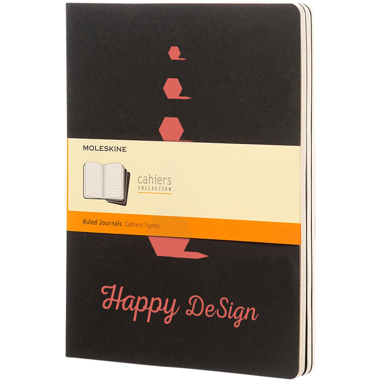 Moleskine Cahier Journal XL – liniert - schwarz-883