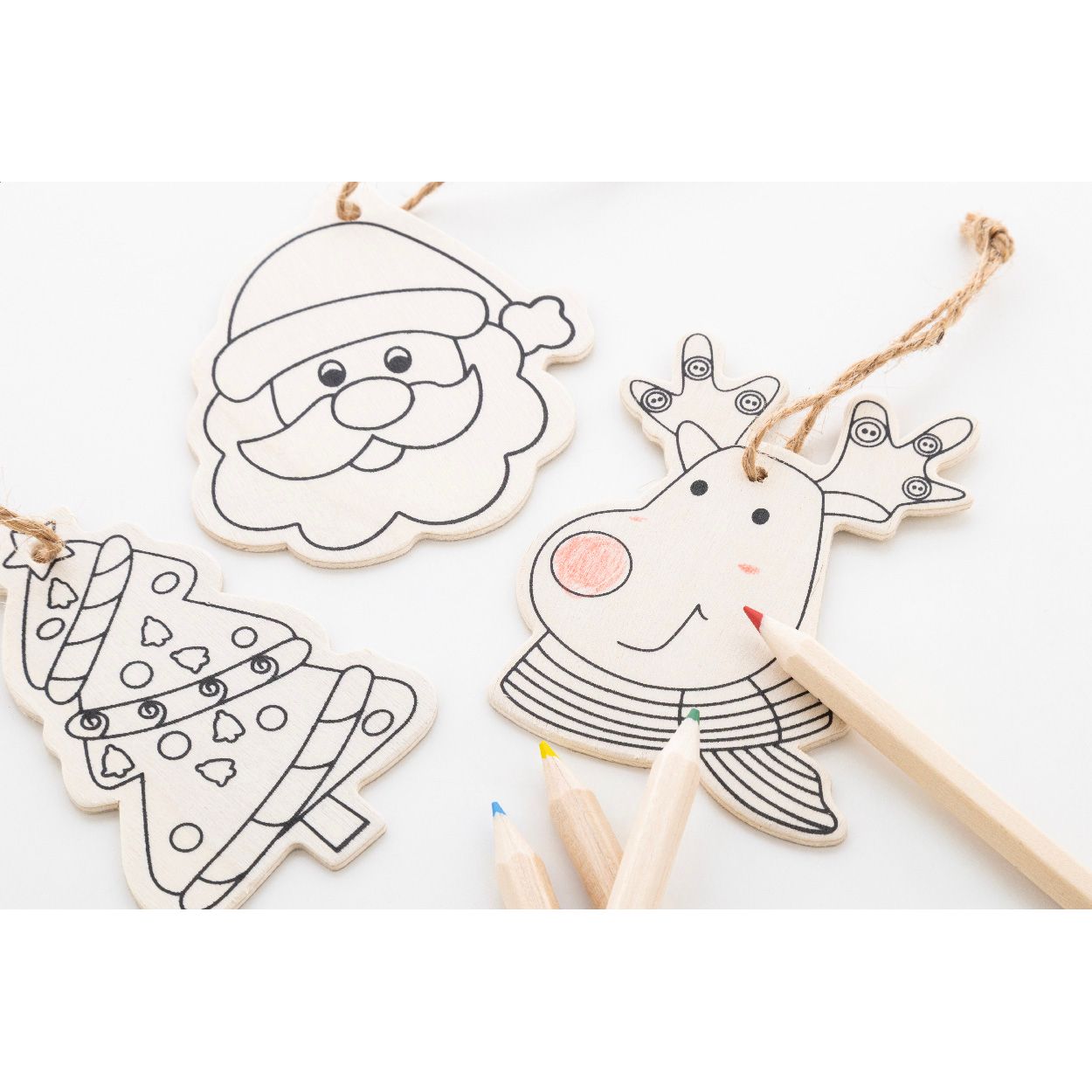 Oppland Christbaumschmuck zum Ausmalen - natur-209