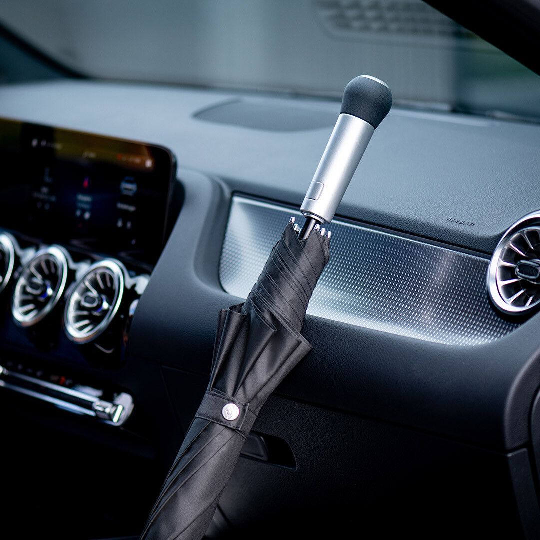Midsize-Stockschirm FARE® Gearshift mit waterSAVE® Bezug Ø115 cm - schwarz-783