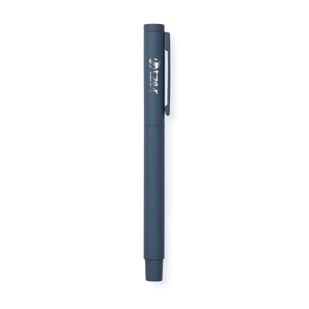 VINGA Baltimore Stift aus RCS recyceltem Stainless-Steel - navy blau-574