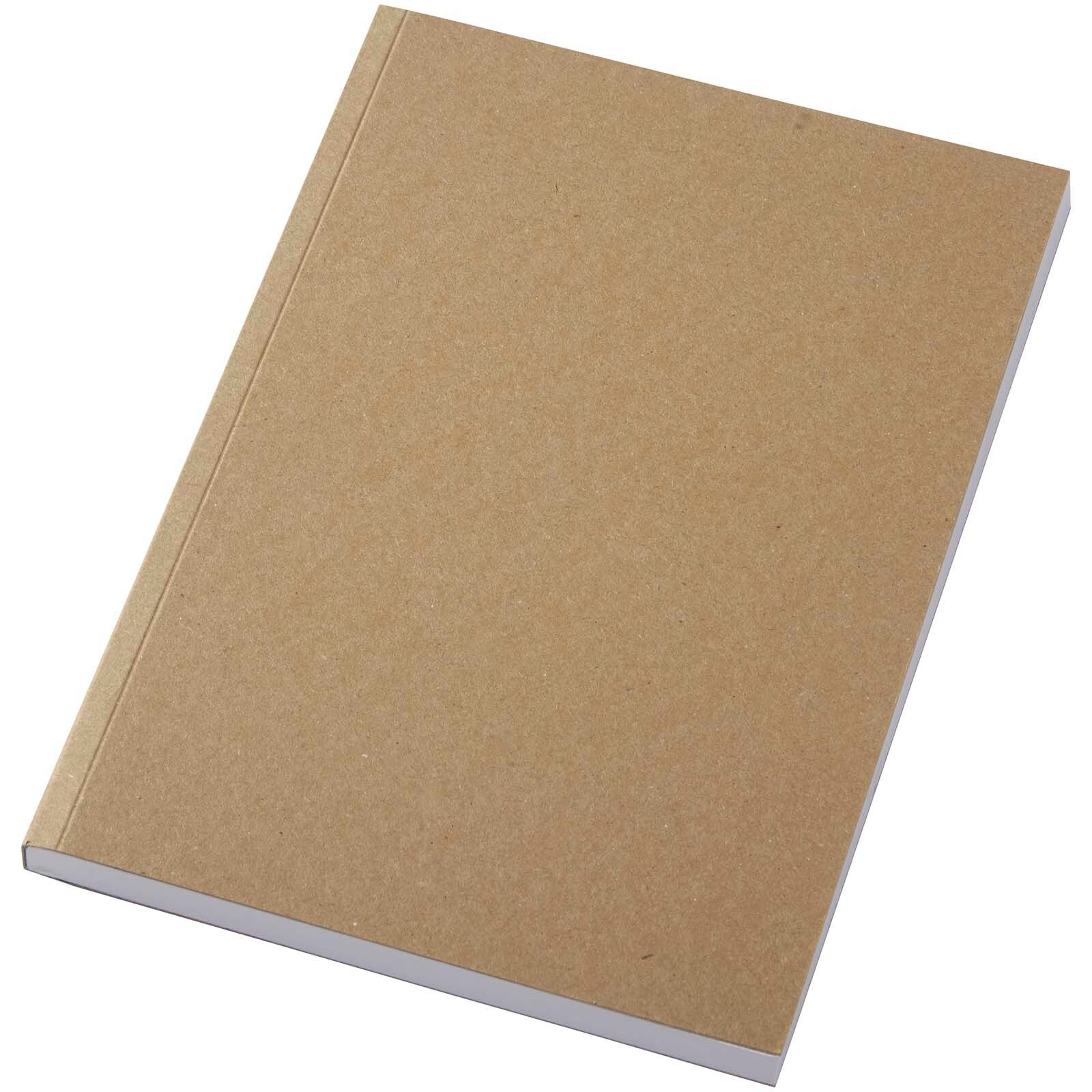 Novella Austen A5 Softcover Notizbuch aus recyceltem Kraftpapier – 100 Blatt - natur-288