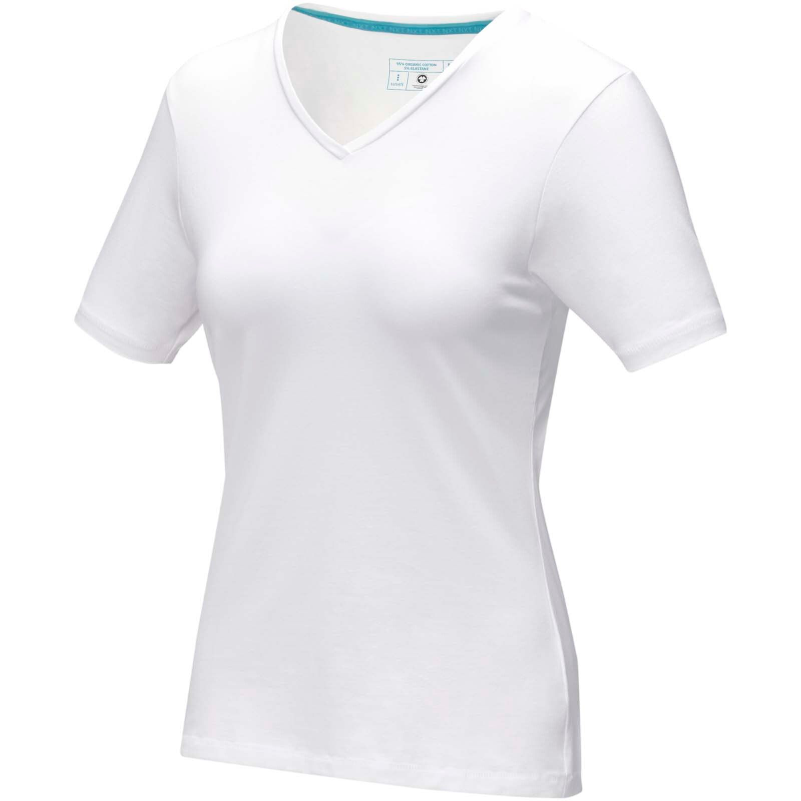 Kawartha T-Shirt für Damen mit V-Ausschnitt - weiss - XL-228