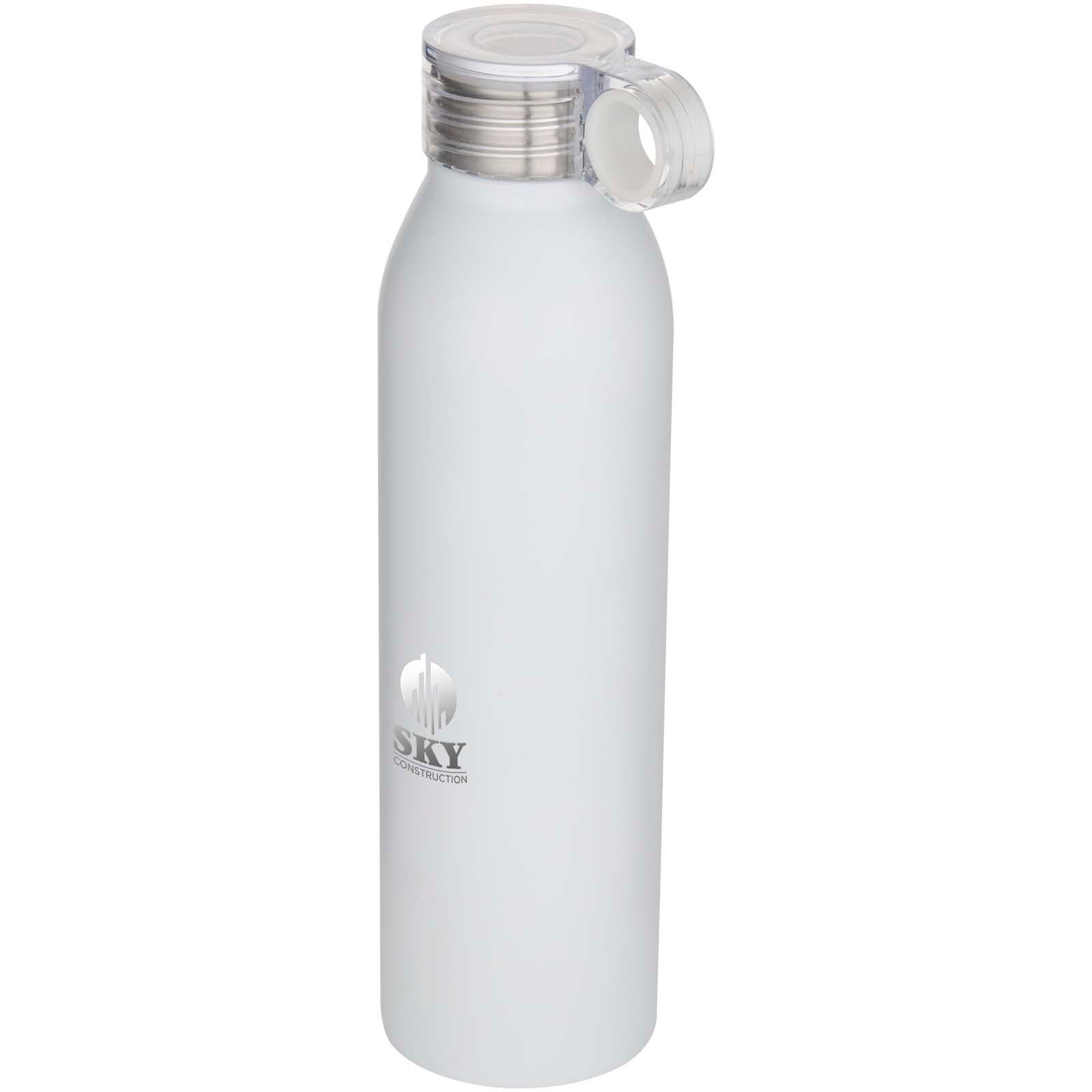 Grom 650 ml RCS-zertifizierte Trinkflasche aus recyceltem Edelstahl - weiss-679