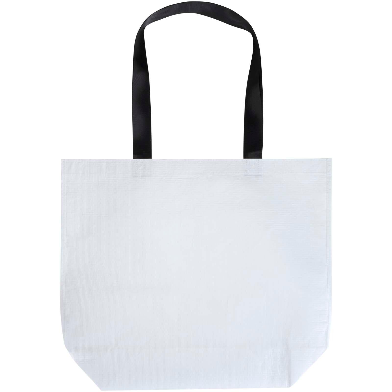 Duo GRS recycelte doppellaminierte Tragetasche Oversize 30L - weiss-573