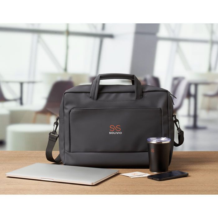 15" Laptop-Tasche LONDON - schwarz-954
