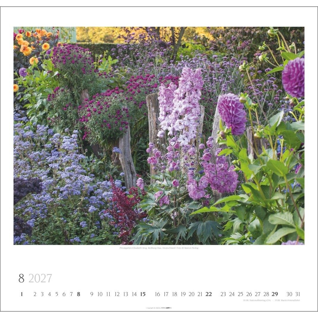 Gartenträume - Blumen & Garten  Kalender-792