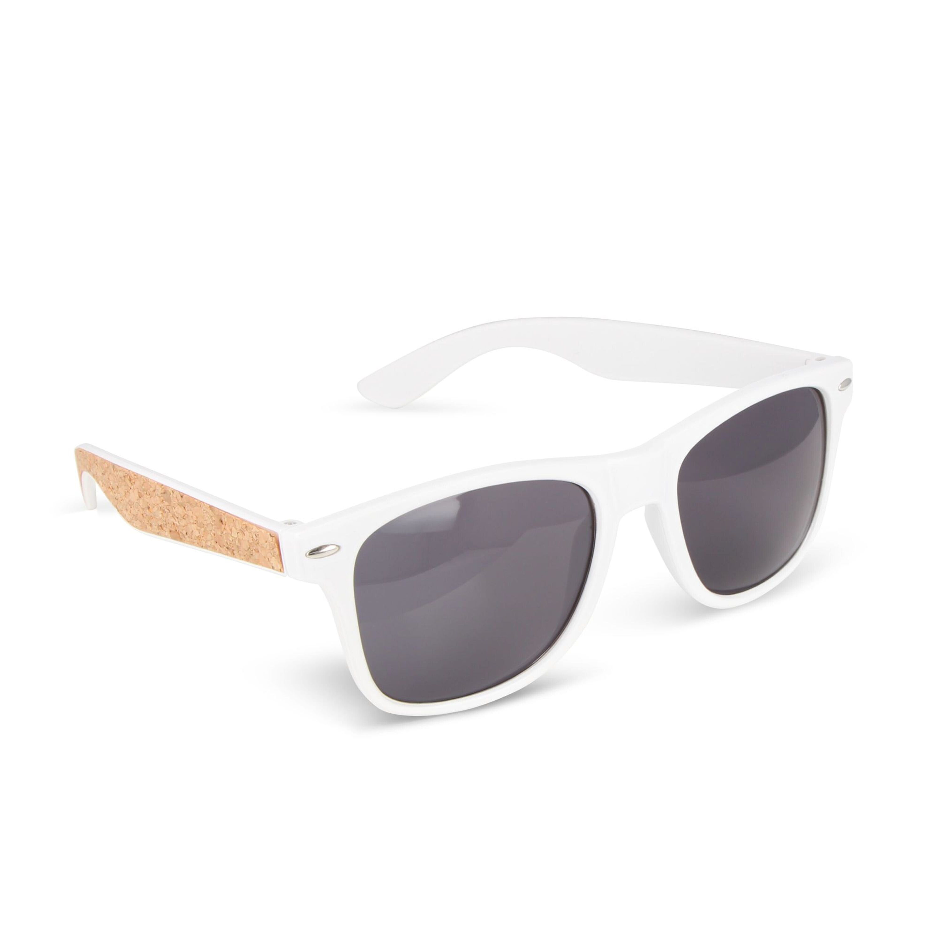 Justin RPC-Sonnenbrille mit Korkeinlage UV400 - weiss-6
