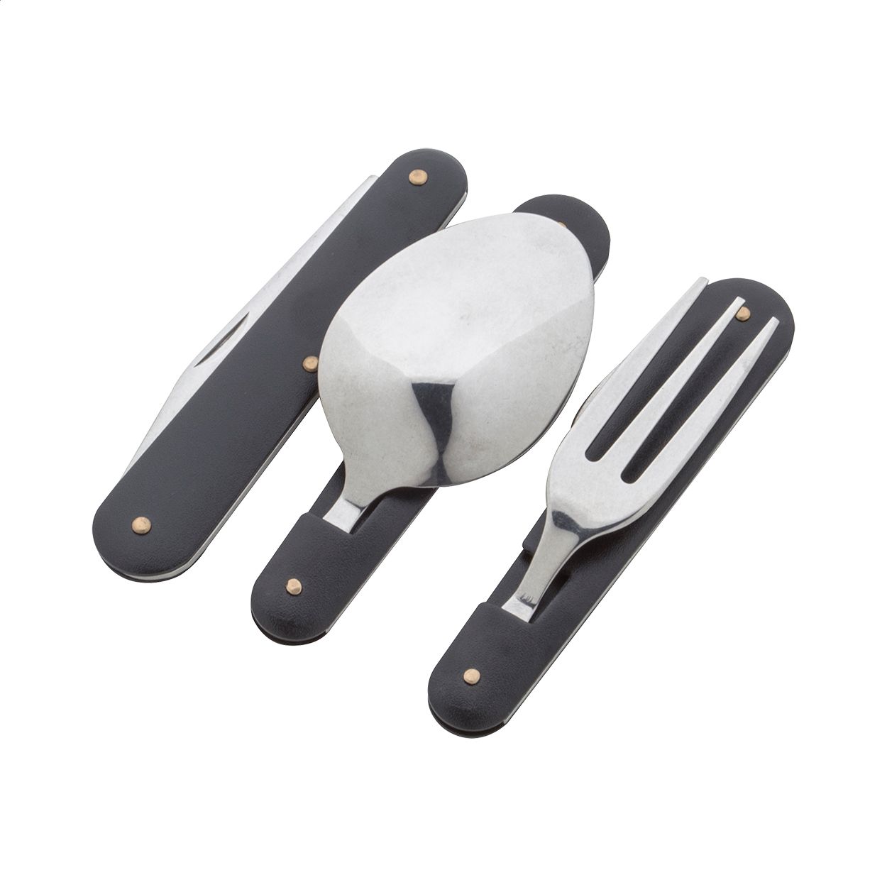 Camping-Besteckset Platoon - schwarz-449