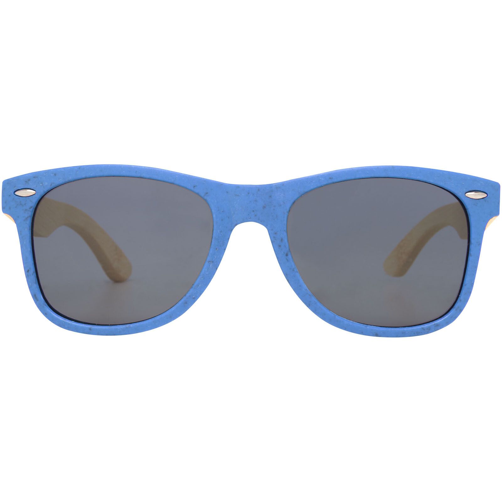 Sun Ray Bambus Sonnenbrille - processblau-843