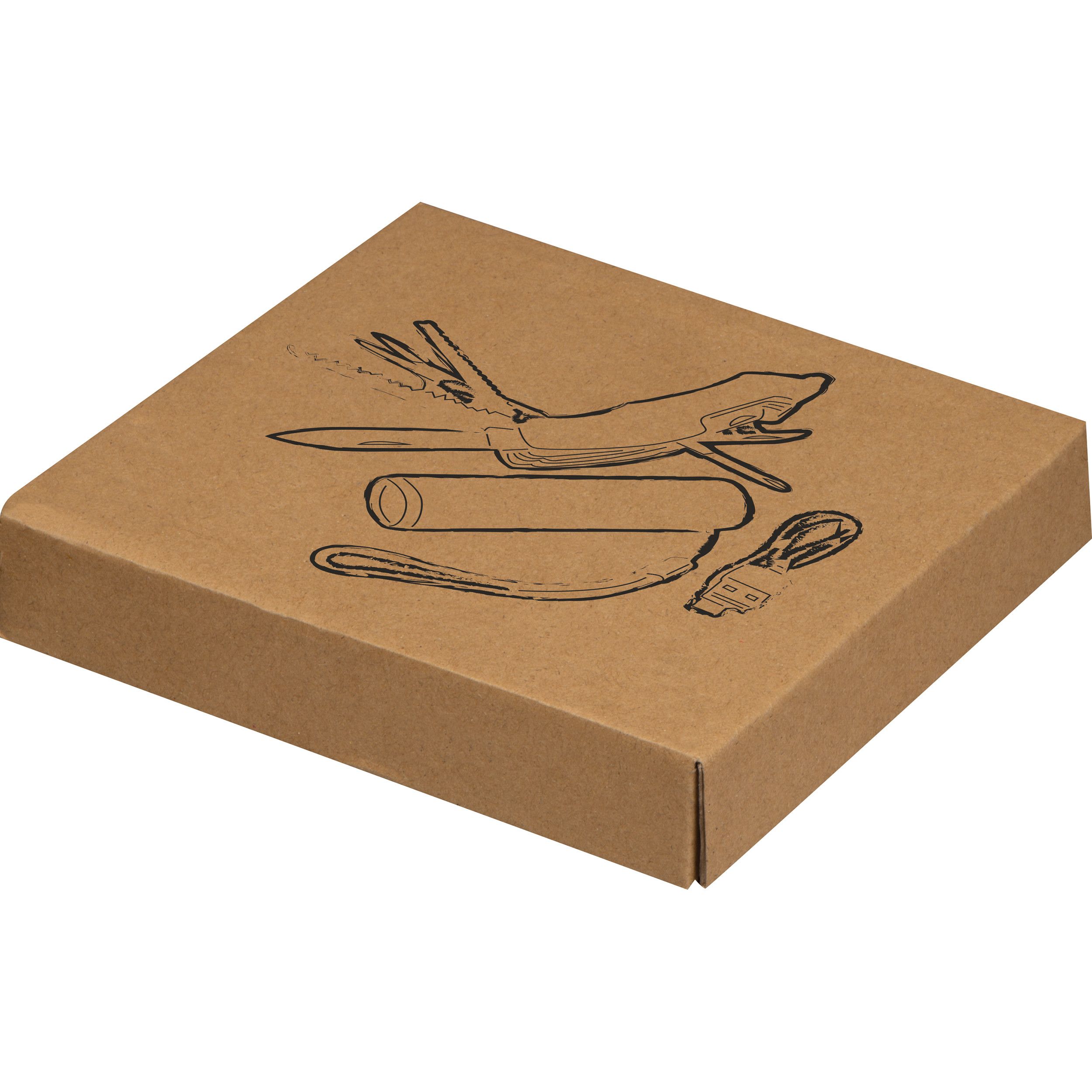 Set Taschenlampe/-messer Oldham - beige-498