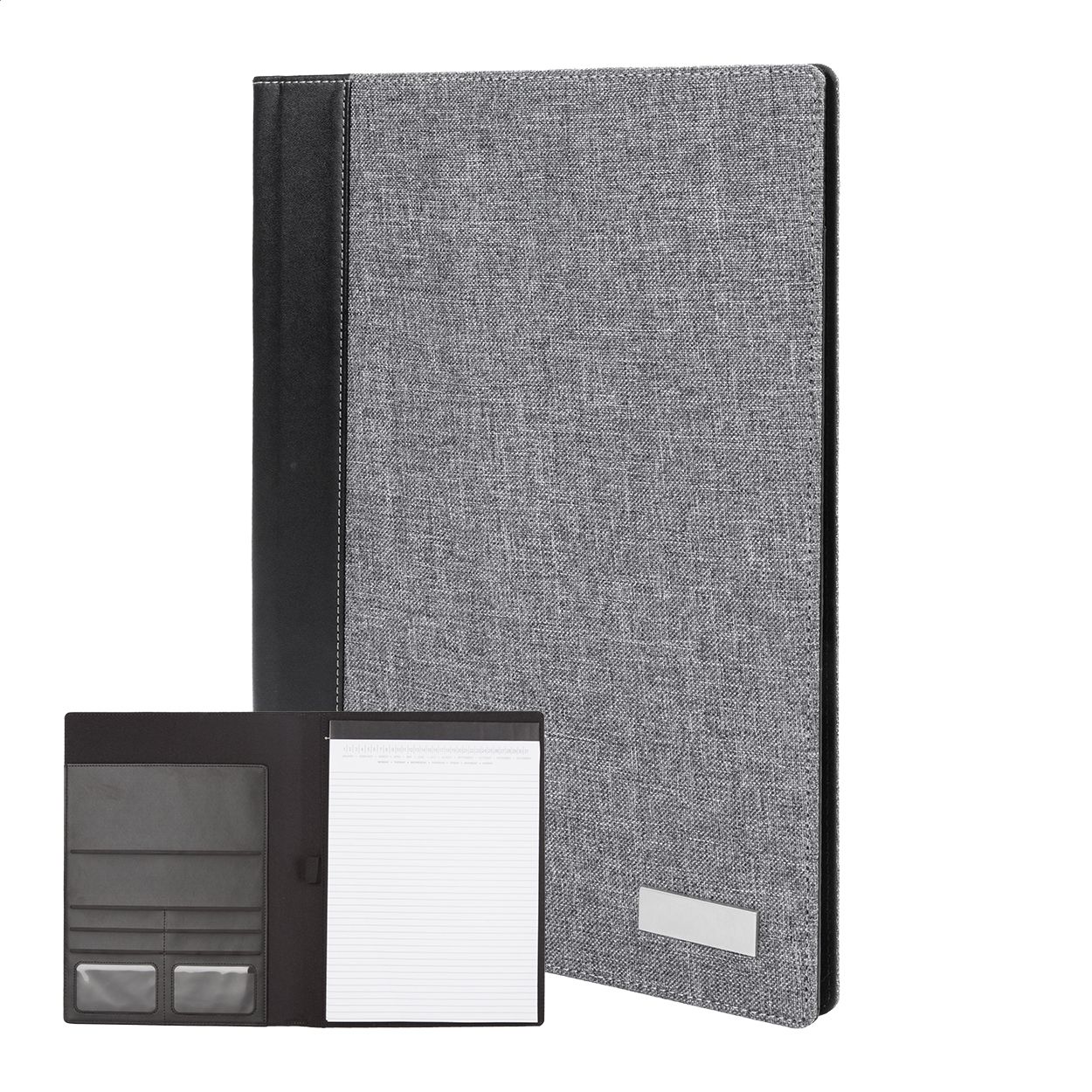 Dokumentenmappe Smokey A4 - grau-550