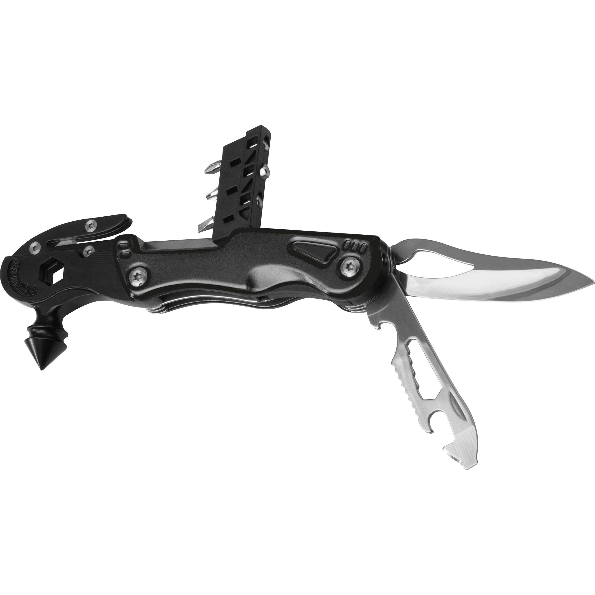 Multitool aus Metall - schwarz-865
