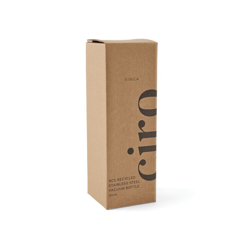 VINGA Ciro RCS recycelte Vakuumflasche 300ml - rot-949