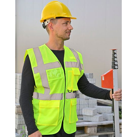 Mesh Multifunctional Vest Larisa - red-685