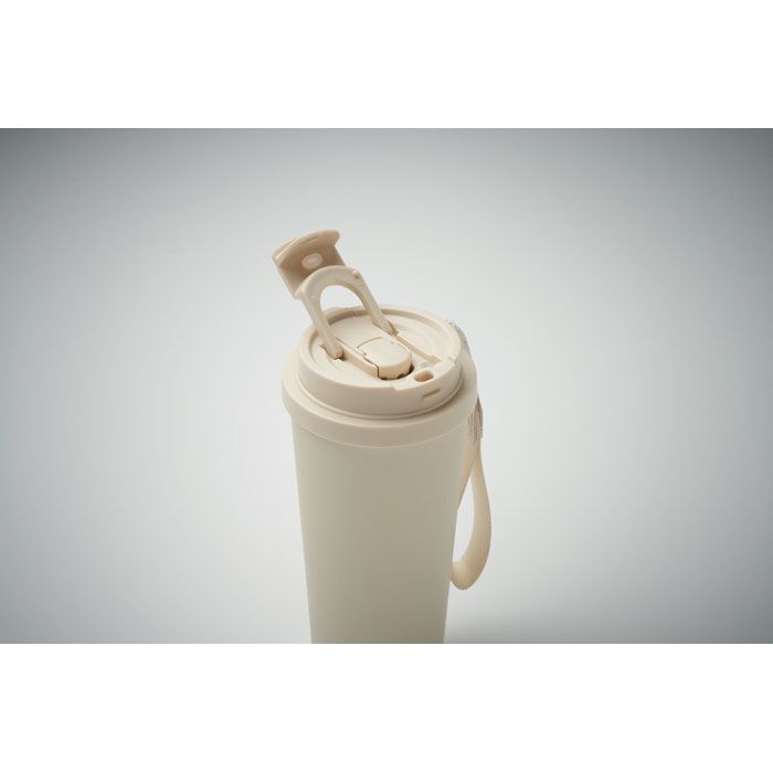 Doppelwandiger Trinkbecher 500m TOPAZ LARGE - beige-129