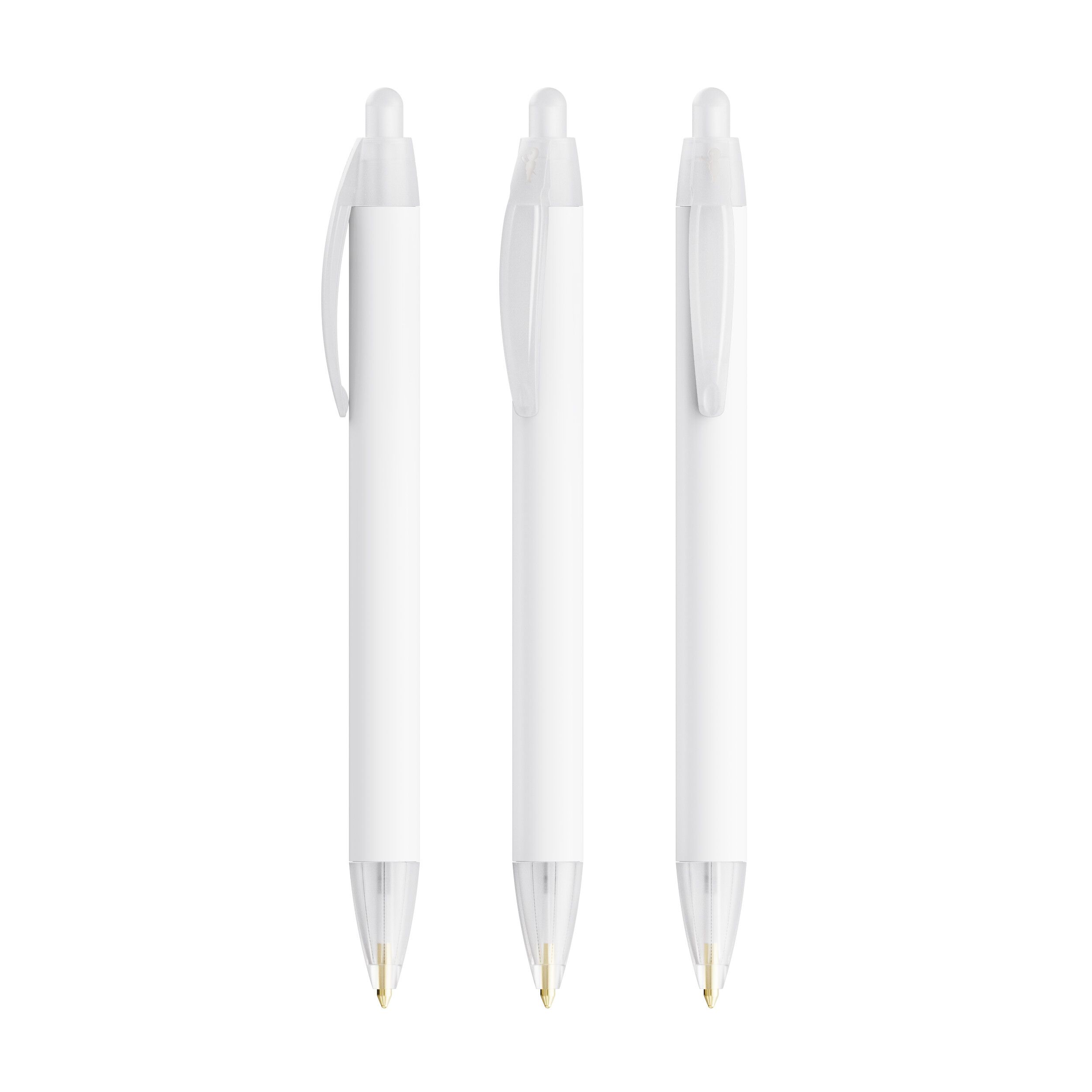 BIC® Wide Body Ecolutions® ballpen, Mine schwarz - gefrostetes weiß-991