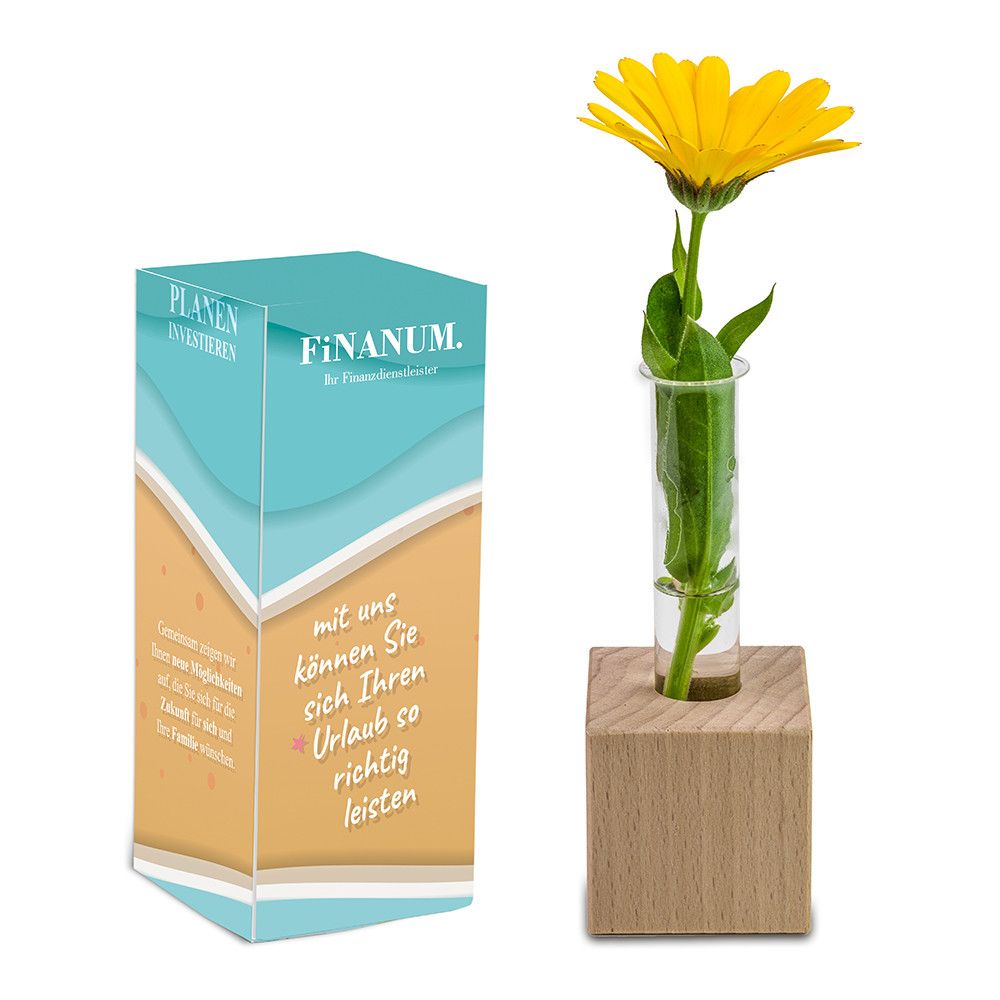 Mini-Vase - mit Digitaldruck und Lasergravur-277