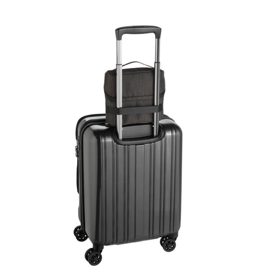 TROIKA Kabeltasche BUSINESS TECH 2 GO - anthrazit - schwarz-972