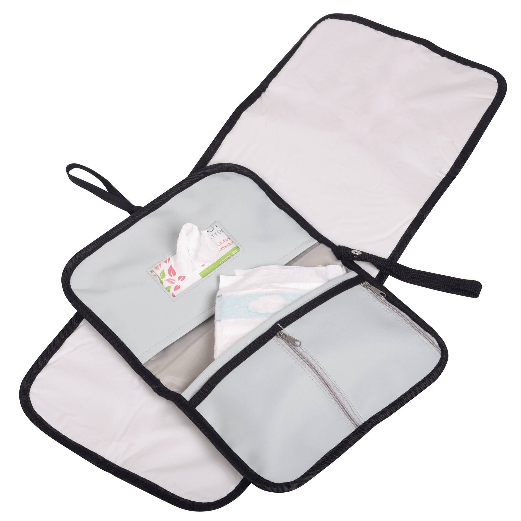 Baby Wickeltasche BABY FIRST - hellgrau-514
