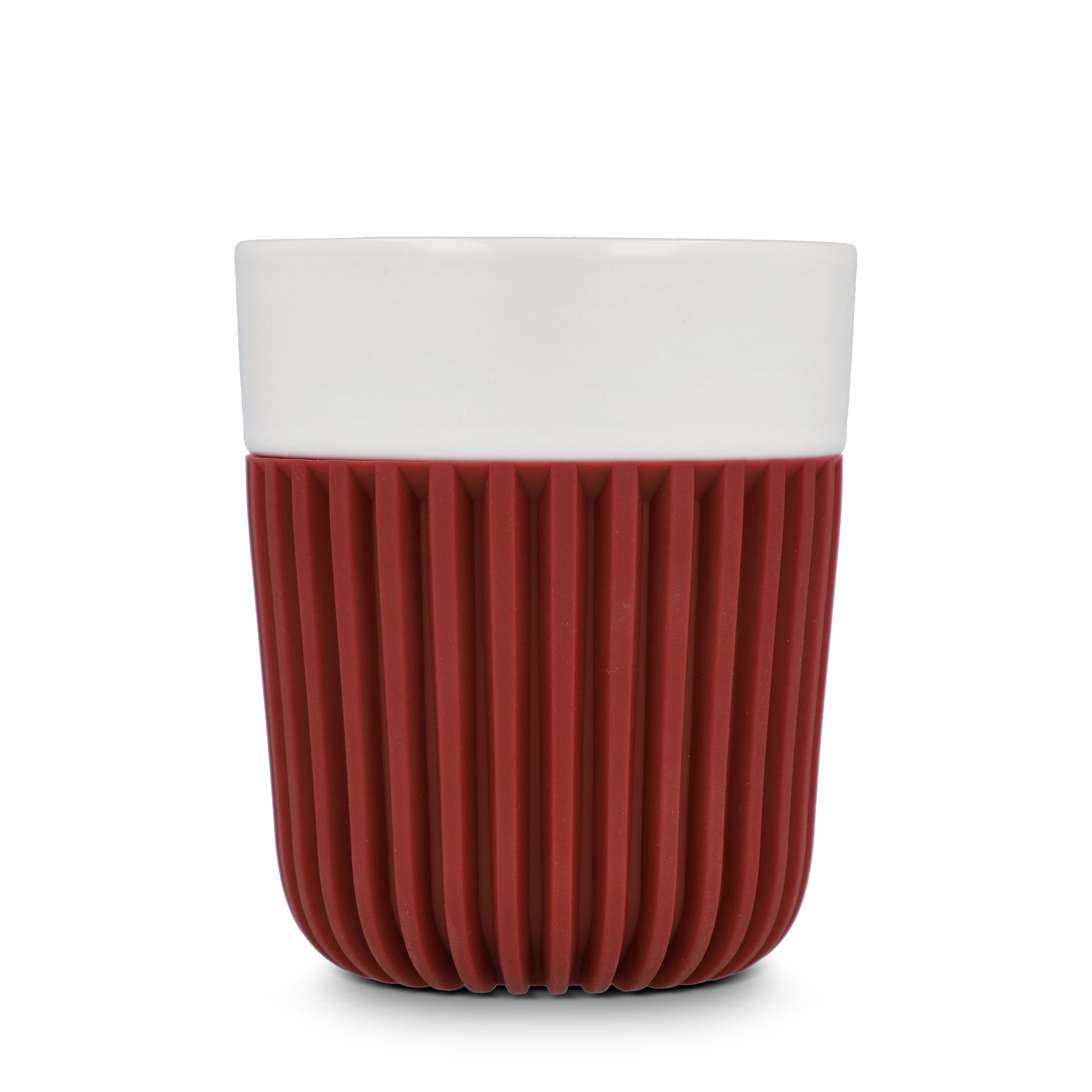InSideOut Premium Becher Fjord 280 ml - dunkelrot-861